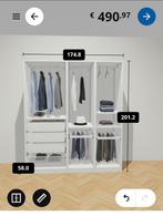 Ikea pax kast T.W.V. € 549 zie omschrijving, Huis en Inrichting, Kasten | Kledingkasten, 200 cm of meer, Zo goed als nieuw, Met hangruimte