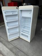 Smeg koelkast, Witgoed en Apparatuur, Koelkasten en IJskasten, 200 liter of meer, Zo goed als nieuw, 45 tot 60 cm, Met vriesvak