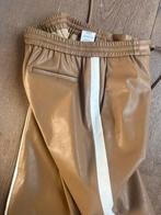 Z.G.A.N. broek zopas Mt 34 sky leer Camel, Kleding | Dames, Lang, Maat 34 (XS) of kleiner, Ophalen of Verzenden, Bruin