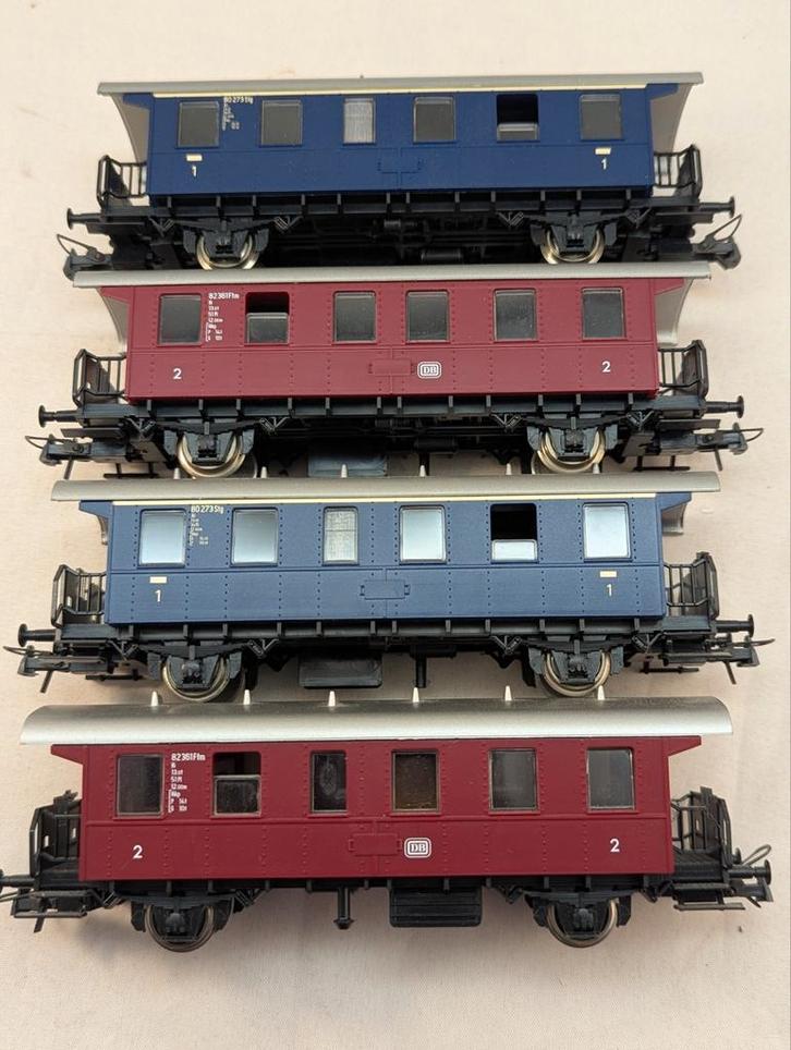 Roco H0 set rijtuigen, Hobby en Vrije tijd, Modeltreinen | H0, Zo goed als nieuw, Wagon, Wisselstroom, Roco, Analoog, Ophalen of Verzenden