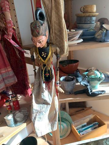 Mooie vintage Wajang golek pop beschikbaar voor biedingen