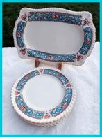 Antiek brocant Engels high tea servies gebakbordjes bordjes, Antiek en Kunst, Antiek | Servies compleet, Ophalen of Verzenden