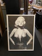 Marilyn Monroe print in lijst, Ophalen of Verzenden, Zo goed als nieuw, Minder dan 50 cm, Minder dan 50 cm