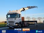 SCANIA R490 8x2*6 hmf6020 k6, Auto's, Vrachtwagens, Automaat, Euro 6, Scania, Wit