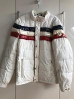 Skijas / snowboardjas / winterjas Airforce wit met strepen L, Maat 52/54 (L), Ophalen of Verzenden, Zo goed als nieuw, Airforce