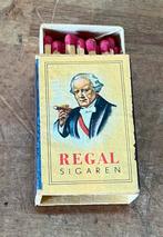 Oud doosje lucifers REGAL sigaren, Ophalen of Verzenden, Gebruikt, Luciferdoosjes of -merken