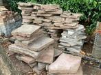 Stepstones - stapstenen - flagstones, Tuin en Terras, Tegels en Klinkers, Ophalen, Gebruikt, Terrastegels, Natuursteen