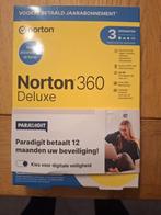 Norton 360 DeLuxe 1 jaar, 3 apparaten, Computers en Software, Antivirus- en Beveiligingssoftware, Ophalen of Verzenden, Zo goed als nieuw