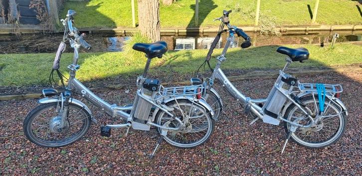 2  elektrische vouwfietsen silentforce, Fietsen en Brommers, Fietsen | Vouwfietsen, Gebruikt, Overige merken, 20 inch of meer