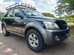 Kia Sorento 2.4 I 16V EX 2005 Zwart 4WD Airco Cruise Dakar, 4 cilinders, Zwart, Origineel Nederlands, Bedrijf