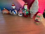 6 bijzondere en kleurrijke kerstballen, Diversen, Kerst, Ophalen of Verzenden, Nieuw