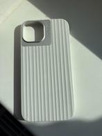 Nudient iPhone 14 hoesje wit (chalk white), Ophalen of Verzenden, Zo goed als nieuw, IPhone 14, Frontje of Cover