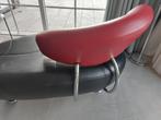 Leolux Kikko Design Stoel - Rood & Zwart Leer, Huis en Inrichting, Ophalen, Gebruikt, Design, Leer
