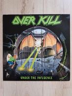 Overkill - Under the influence lp vinyl thrash rock speed, Ophalen of Verzenden, Gebruikt