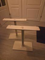Ikea TAFELPOOT, set van 2, wit,, Tafelpoot, Gebruikt, Minder dan 50 cm, Metaal