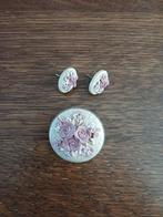 Vintage handgemaakt sieraden set, Ophalen of Verzenden, Zo goed als nieuw, Overige materialen