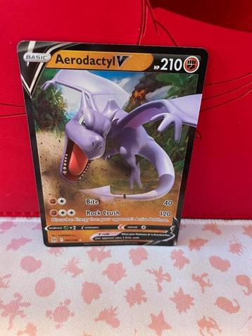 92/196 Aerodactyl V holo - Pokémon Lost Origin