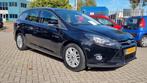 Ford Focus Wagon 1.0 EcoBoost Titanium Navi, Bluetooth, Clim, Auto's, Euro 5, Gebruikt, Zwart, Origineel Nederlands