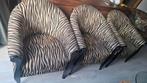 Zebra fauteuils stoel stoelen, Ophalen, Gebruikt, Eenpersoons, 75 tot 100 cm