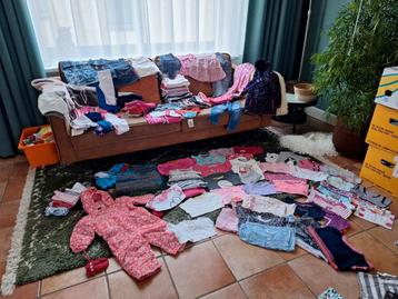 2 dozen kinderkleding maat 74/80 - veel nieuw! beschikbaar voor biedingen