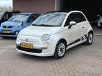 Fiat 500 0.9 TwinAir Lounge AIRCO, BLEU&ME, PANODAK!, Voorwielaandrijving, Euro 5, Gebruikt, Zwart