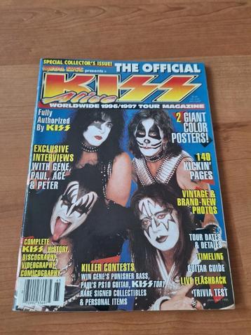 Kiss the Official Alive 1996/1997 tour magazine Metal Edge beschikbaar voor biedingen