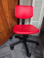 Ikea bureaustoel - Rood, Ophalen, Gebruikt, Rood, Bureaustoel