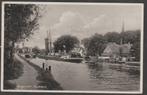 koudekerk rijn met schip, Verzamelen, Ansichtkaarten | Nederland, Verzenden, 1920 tot 1940, Gelopen, Zuid-Holland