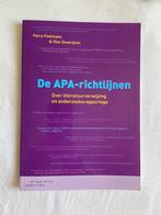 De APA-richtlijnen literatuurverwijzing/onderzoeksrapportage, Ophalen of Verzenden, Beta, Zo goed als nieuw, HBO