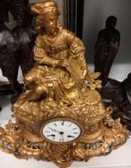 2 schoorsteen klokken waarvan 1 onder stolp, Antiek en Kunst, Antiek | Klokken, Ophalen