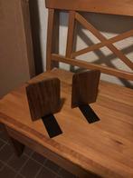 Houten Boekensteunen, Huis en Inrichting, Woonaccessoires | Overige, Ophalen of Verzenden, Gebruikt