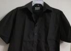 nog Nieuw ARRIVEE Overhemd korte mauw zwart 39 40 M, Zwart, Nieuw, Arrivee, Halswijdte 39/40 (M)