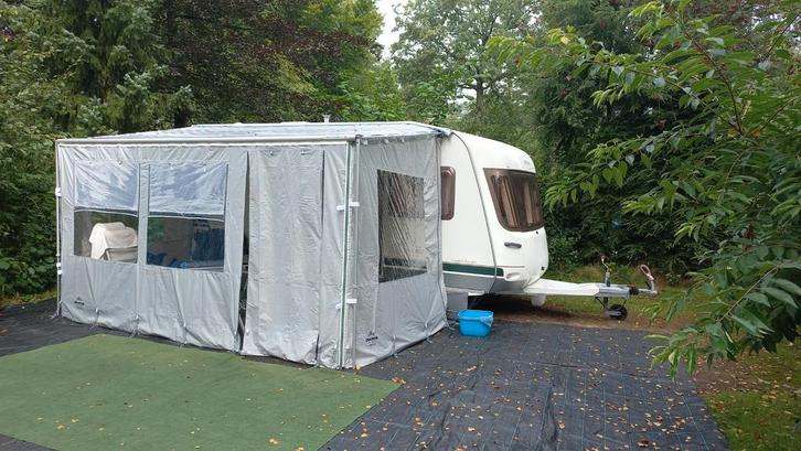 Fiamma Zakluifel 4.10m + Voor- en Zijwanden, Caravans en Kamperen, Kampeeraccessoires, Zo goed als nieuw, Ophalen