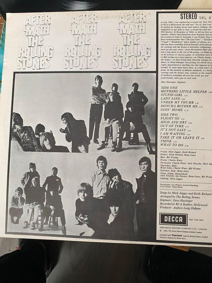 The Rolling Stones - Aftermath LP (1966) - Goede Staat, Cd's en Dvd's, Vinyl | Rock, Gebruikt, Rock-'n-Roll, 12 inch, Ophalen of Verzenden