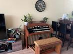 Vintage Hammond Orgel met Kruk, Muziek en Instrumenten, Ophalen, Gebruikt, 2 klavieren, Hammondorgel