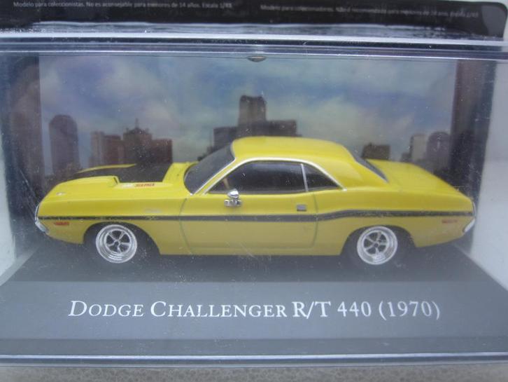 Dodge Challenger R/T 440  1970  1:43 Atlas, Hobby en Vrije tijd, Modelauto's | 1:43, Nieuw, Auto, Overige merken, Ophalen of Verzenden