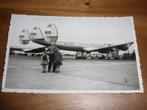 Fotokaart Schiphol Vliegtuig Luchthaven Vliegveld, Verzamelen, Verzenden, 1940 tot 1960, Ongelopen, Noord-Holland
