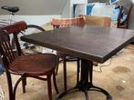 Bistro set, Zo goed als nieuw, Tuinset, Hout, Eettafel