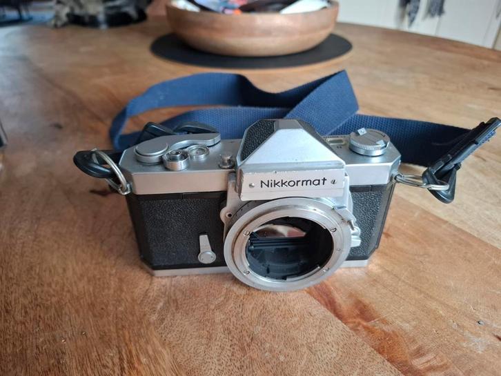 Nikon Nikkormat Vintage Analoge Camera, Audio, Tv en Foto, Fotocamera's Analoog, Gebruikt, Spiegelreflex, Nikon, Ophalen of Verzenden