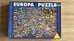 Europa Puzzel - 1000 Stukjes, Hobby en Vrije tijd, Denksport en Puzzels, Ophalen of Verzenden, 500 t/m 1500 stukjes, Zo goed als nieuw