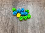 Fietskralen voor aan spaken - blauw groen geel, Ophalen of Verzenden, Nieuw