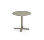 Emu Darwin Taupe opklapbare tuintafel rond Ø80cm - nieuw, Tuin en Terras, Ophalen of Verzenden, Zo goed als nieuw, Rond