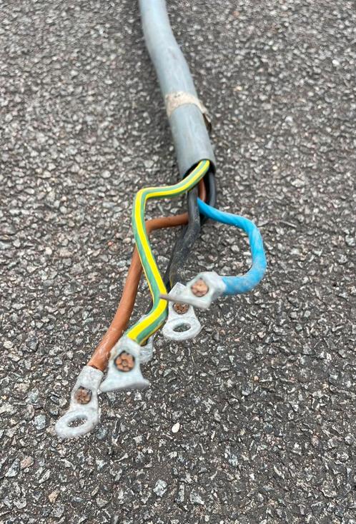 Stroomkabel 5G25 – ELDRA YMvKmb 30 meter – 5x25 mm², Doe-het-zelf en Verbouw, Elektra en Kabels, Gebruikt, Kabel of Snoer, Ophalen