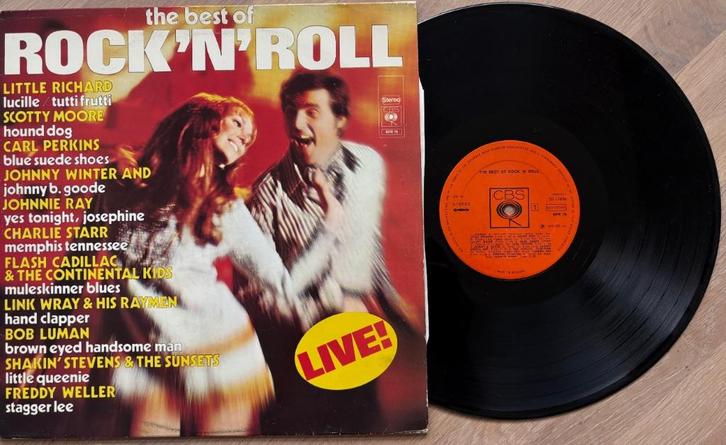 LP The Best of Rock’n Roll 1973, Cd's en Dvd's, Vinyl | Rock, Gebruikt, Rock-'n-Roll, Ophalen