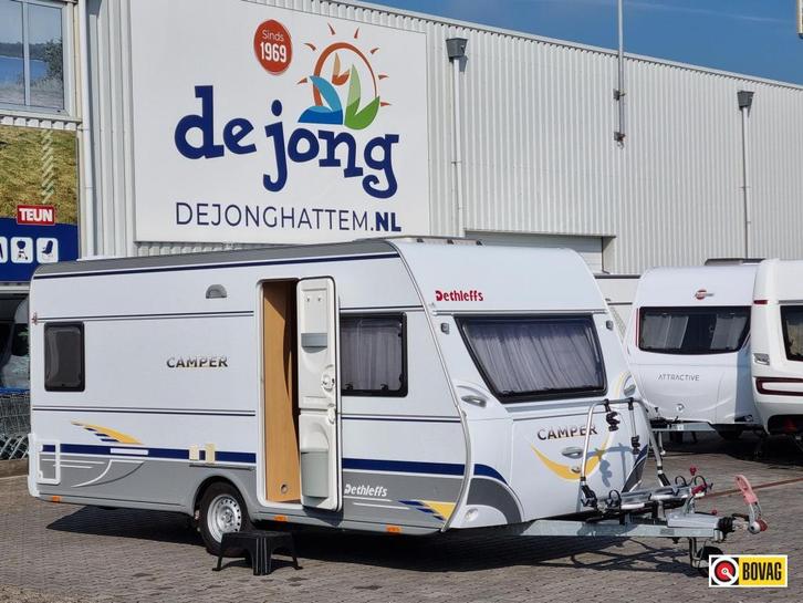 Dethleffs Camper 450 DB Mover-Voortent-Luifel, Caravans en Kamperen, Caravans, tot en met 4, 1000 - 1250 kg, Rondzit, Dethleffs