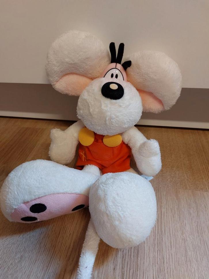 Diddl knuffel met broekpak 30 cm, Verzamelen, Diddl, Knuffel, Ophalen of Verzenden