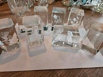 Glazen Beeldjes Collectie 5 beschikbaar voor biedingen