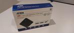 Aten CS782DP 2x DP naar 1x DP KVM Switch 4K, Computers en Software, Netwerk switches, Ophalen of Verzenden, Gebruikt