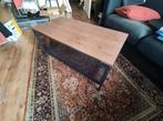 Fjällbo Salontafel Bruin Hout & Zwart Metaal IKEA tafel tv, Ophalen, Gebruikt, 50 tot 100 cm, 50 tot 100 cm