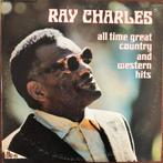 Ray Charles (2)LP: All Time Great Country & Western Hits, 1960 tot 1980, Gebruikt, Ophalen of Verzenden, 12 inch
